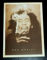 Отдается в дар Открытка с Bob Marley