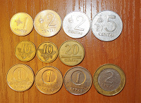 Отдается в дар Монеты Литвы