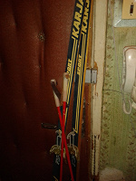 Отдается в дар Старые советские лыжи лыжные ботинки (38 р-р)