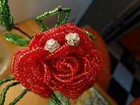 Отдается в дар сережки Серебряные Розы