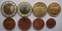 Отдается в дар ГЕРМАНИЯ Набор евро-монет