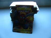 Отдается в дар Большая пачка карточек «Человек-паук»