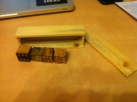Отдается в дар Набор деревянных кубиков для игры