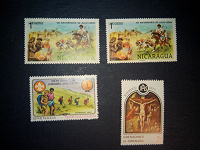 Отдается в дар марки Гренада, Никарагуа и пр.