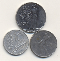 Отдается в дар Монеты Италии
