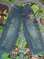 Отдается в дар джинсы утепленные 110-116