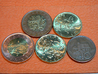 Отдается в дар Монеты чешские