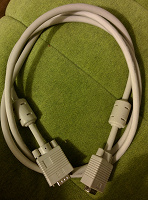 Отдается в дар Кабель VGA male – VGA male