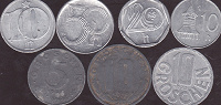 Отдается в дар Монеты Чехии и Австрии