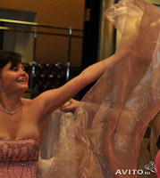 Отдается в дар Свадебное розовое платье