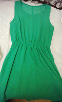 Отдается в дар Зеленое платьице