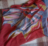 Отдается в дар Лёгкие летние шарфы-платки — 4 шт
