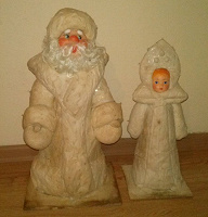 Отдается в дар Дед Мороз и Снегурка советские
