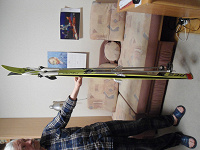Отдается в дар Беговые лыжи Fischer 170 с палками