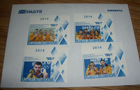 Отдается в дар марки Сочи 2014 Латвия