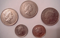 Английские монетки