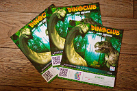 Отдается в дар Детский билет на Шоу динозавров (Москва)