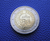 Отдается в дар Монета: евро-юбилейка