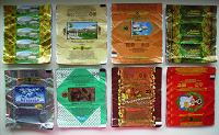 Фантики от конфет Новосибирской Шоколадной Фабрики (НШФ)
