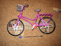 Отдается в дар Игрушка для девочки: велосипед