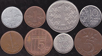 Отдается в дар Монеты Нидерланд и Финляндии