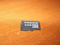Отдается в дар Карта памяти MicroSD.