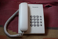 Отдается в дар Кнопочный стационарный телефон Panasonic