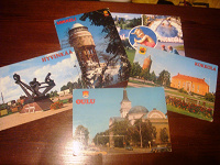 Отдается в дар открытки города Финляндии и лаковые миниатюры