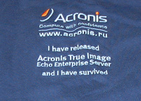 Отдается в дар Толстовка и бейсболка Acronis