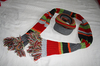 Отдается в дар шапка+шарф