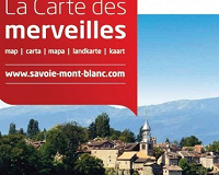 Отдается в дар Карта гір Франції біля Женеви