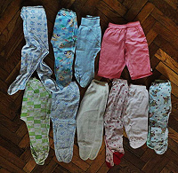 Отдается в дар Одежда для новорождённых: штаны