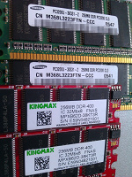 Отдается в дар Оперативная память DDR (4шт. по 256MB)
