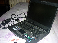 Отдается в дар Старый ноутбук ASUS 2005 года