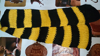 Отдается в дар Черно-желтый шарф