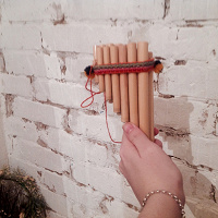 Отдается в дар Бамбуковая флейта сампоньо/Перу