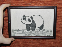 Отдается в дар Рисунок панда