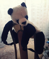 Отдается в дар Милашка панда. Детский рюкзачок.