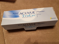 Отдается в дар контактные линзы Acuvue Tru Eye