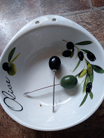 Отдается в дар Набор для маслин и оливок