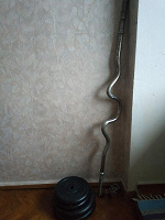 Отдается в дар Штанга и блины