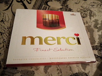 Отдается в дар Коробка конфет Merci