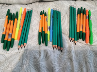 Отдается в дар Канцелярия: ручки, карандаши простые