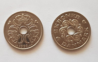 Отдается в дар монета — Дания 2 кроны