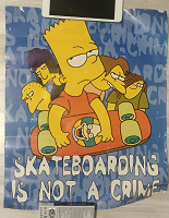 Отдается в дар Постер the Simpsons