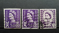 Отдается в дар Шотландия и Уэльс. Региональные выпуски стандартных марок.