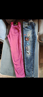 Отдается в дар Брюки и джинсы размеров L и XL (48-50 рр)