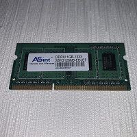 Отдается в дар Оперативная память DDR3 1Gb