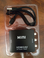 Отдается в дар Переходник-конвертер HDMI-AVI