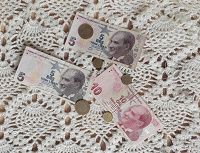 Отдается в дар Монеты и банкноты Турции